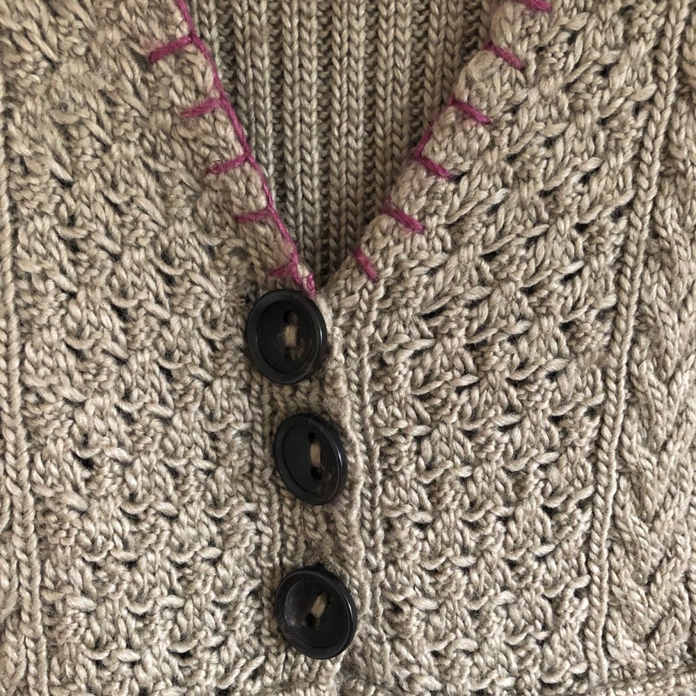 Free People ✨Host Pick ✨Beautiful Olive Green Sweater, M - Picture 2 of 6